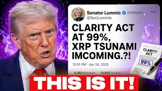 THE CLARITY ACT IS ABOUT TO TRIGGER A MASSIVE XRP TSUNAMI?!??!