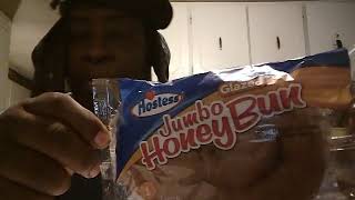 Hostess jumbo glazed honey bun review