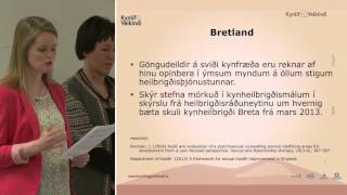 Þróun göngudeilda á sviði kynfræða - hluti 2 af 2