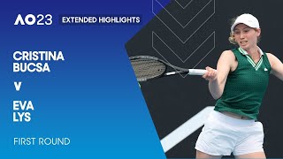Cristina Bucsa v Eva Lys Extended Highlights | Australian Open 2023 First Round
