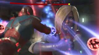 Injustice 2 (Power Girl Vs Atom)(Hard)