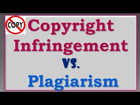 DIFFERENCE BETWEEN COPYRIGHT INFRINGEMENT AND PLAGIARISM- READING AND ...