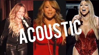 Mariah Carey - Best ACOUSTIC/IMPROMPTU Performances!