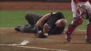 MLB Umpire Injuries
