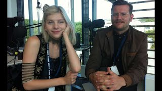 Aurora - Radio102.no Interview 2016-08-11 (Eng Subs) - Sildajazz - Haugesund Norway