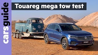 VW Touareg 2020 review: tow test