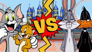 M.U.G.E.N. Battles | Tom/Jerry vs Bugs Bunny/Daffy Duck | Tom and Jerry vs Warner Bros