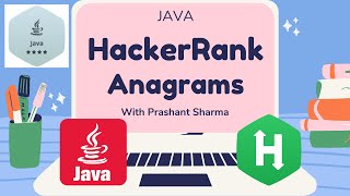 HackerRank | Java | Anagrams | Certification | Gold Badge