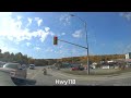 4k minden hills ontario 8 lovely fall day driving on. ca.