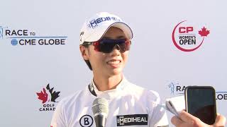 Narin An Saturday Flash Interview 2022 CP Women’s Open · Round 3