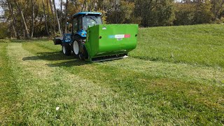 Peruzzo Panther 1800 Collection Flail Mower Grass Cutter Collector Mulch Mower Verticut \u0026 Collect