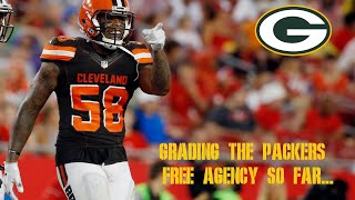Grading the Packers Free Agency Moves (So Far...)