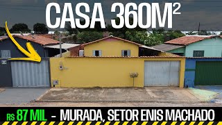 Casa 3 quartos, 360m², murada, St Enis. R87.000,00