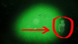 Mermaid Caught on Underwater Nightvision Camera Shocking Footage