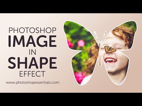 How to Fill a Shape with a Photo in Photoshop Tutorial How to Fill a Shape with a Photo in Photoshop Tutorial