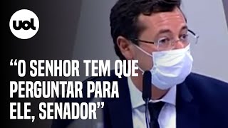 CPI pega fogo, e Renan ameaça pedir prisão do ex-secretário Wajngarten