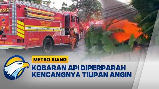 Rumah Sedang Direnovasi Terbakar, 1 Pekerja Tutup Usia [METRO SIANG]