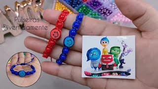 Pulseira infantil com regulagem divertidamente.