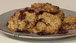 B-well Banana \u0026 Cranberry Oat Cookies