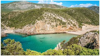 La spiaggia più suggestiva del Sulcis Cala Domestica Sardegna [ 4k ]