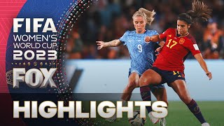 Spain vs. England Highlights | 2023 FIFA Women's World Cup Final
