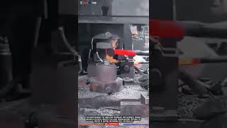 Innovation Technology Semi-Automatic Forging Machine: High-Strength Steel Shackle Formation. #tech