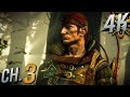 [4K 60] The Witcher 2: Assassins of Kings (100%, Dark, All Side-Quests) Part 3 - A Rough Landing