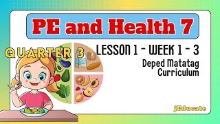 QUARTER 3 - WEEK 1 to 3 (DAY 1 - 3) - LESSON 1 - PE AND HEALTH 7 / DEPED MATATAG CURRICULUM (PART 1)