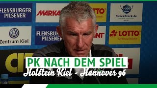 PK nach dem Spiel | Holstein Kiel - Hannover 96
