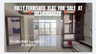 Deluxe flat for sale at📍DILSUKHNAGAR 📍 3BHK, 1450sft, East facing,☎️ 8106927021 ☎️6301334367