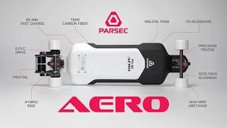 Parsec Aero Pro — Premium Lightweight Electric Skateboard