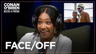 Tiffany Haddish Explains Her Intimate Connection To Nicolas Cage | Conan O'Brien Needs A Friend