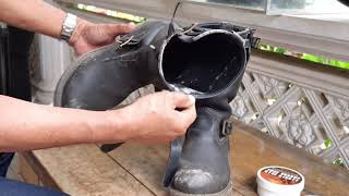 After 5 Months: WESCO BOSS Engineer Boots Maintenance