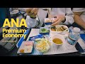 Flying ANA Premium Economy l LAX to Narita, Japan