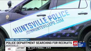 Huntsville Police Department looking for recruits for upcoming academy session