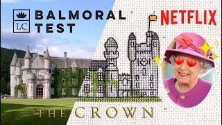 Balmoral Test | The Crown Netflix Season 4 | Counted Cross Stitch