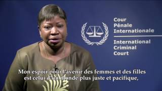 International Women's Day: ICC Prosecutor Fatou Bensouda