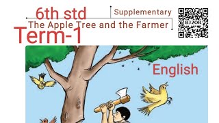 2.The Apple Tree and the Farmer (book back answers)6th std English Term-1