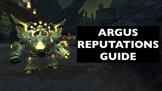 Updates In Comments Guide To Argus Reputations Wow Guide