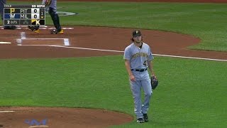 PIT@MIL: Cole strikes out Thames swinging in the 1st