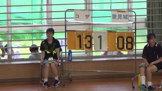 女子バレーボール　2回戦　P 3　コザ対豊見城