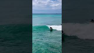 Boogie Boarding at Kapiolani Beach #boogieboard #boogieboarding #bodysurfing #surfing