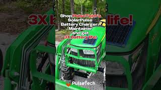 Shop PulseTech's SolarPulse Solar Battery Charger/Maintainer for your tractor and farm equipment!