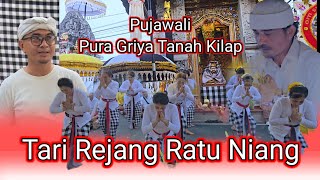 Denpasar...Tari Rejang Ratu Niang..Pujawali Pura Griya Tanah Kilap.