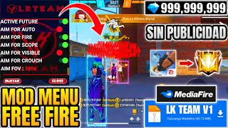 ✅¡Nuevo! MOD MENU Free Fire *LK TEAM* Diamantes Infinitos Aimbot 100% Antiban x MEDIAFIRE 2025🤑💎