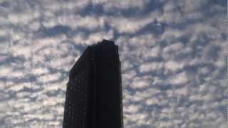 渋谷の空一面を覆ったうろこ雲！ mackerel sky (cirrocumulus) in Shibuya Tokyo