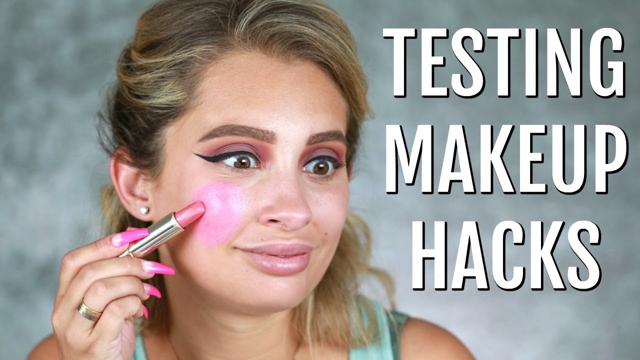Testing Makeup Hacks From My Subscribers Youtube