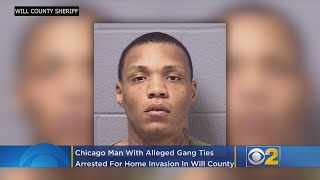 Chicago Man With Alleged Gang Ties Arrested For Home Invasion, Weapons Charges in Will County