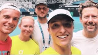 Australian Open / ❤️ Iga Świątek - Znaczna Zmiana  w Sztabie