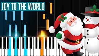 "Joy To The World" Piano Tutorial - Chords - How To Play - Cover